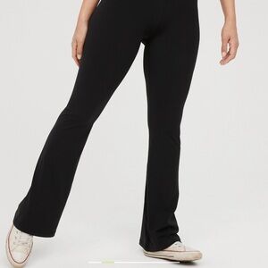 Aerie Classic Black Flare Pants
